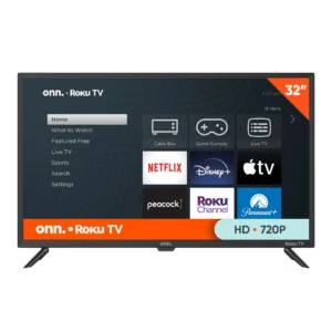 onn. 32” Class HD (720P) LED Roku Smart